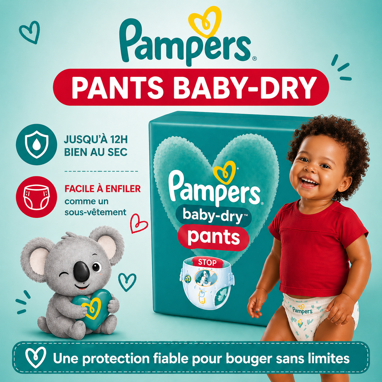 Pampers baby dry pants